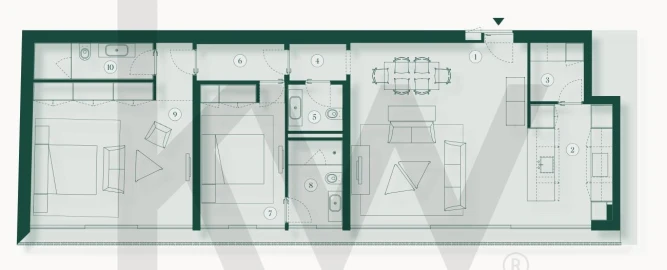 Apartamento T2 para Venda em Belém