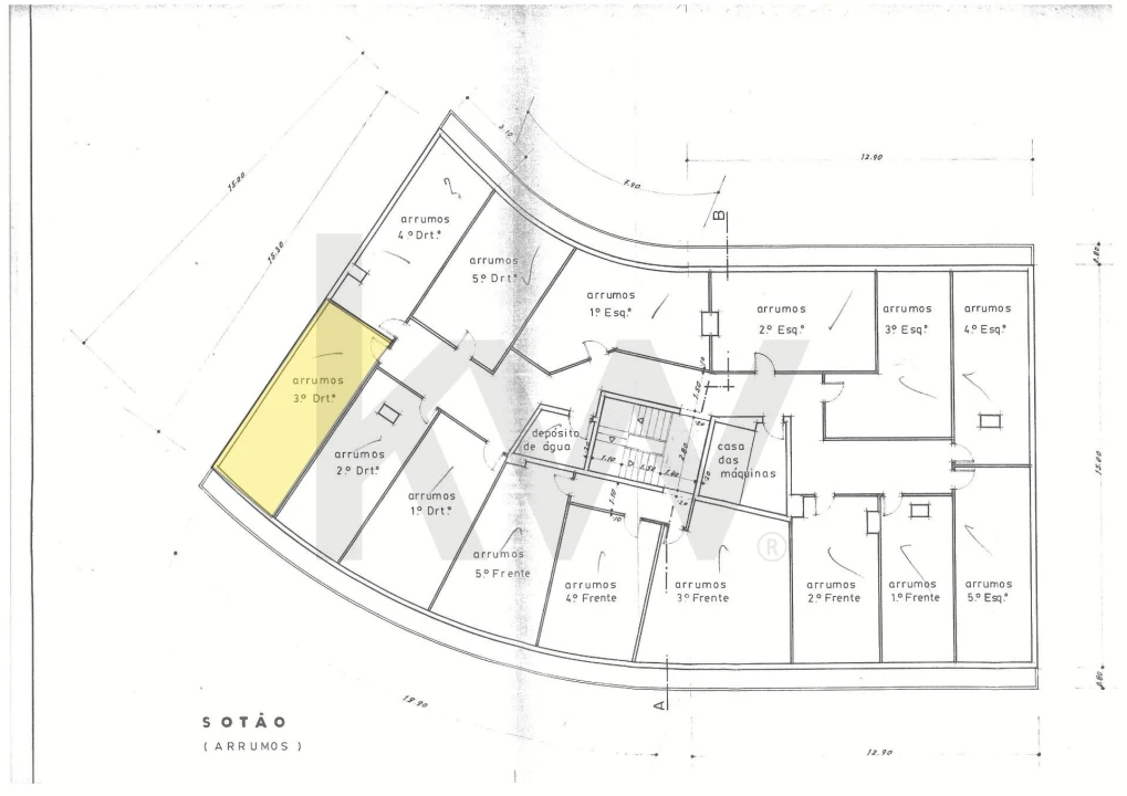 Apartamento T4 para Venda em Romeira e Várzea Planta 2