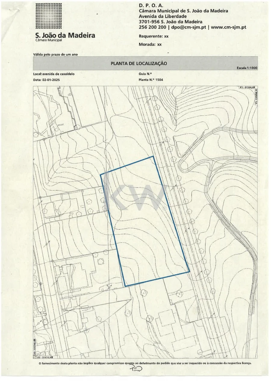 Terreno para Venda em São João da Madeira Foto 12