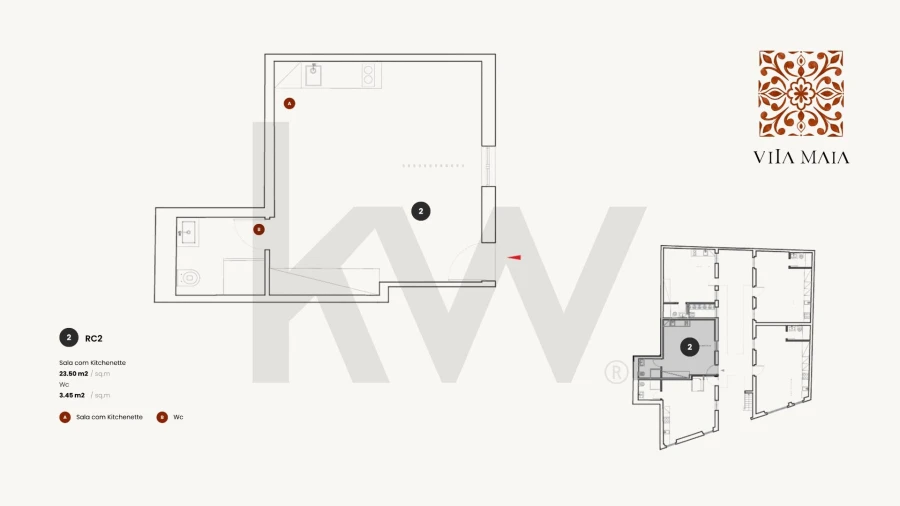 Apartamento para Venda em Campolide Planta 1