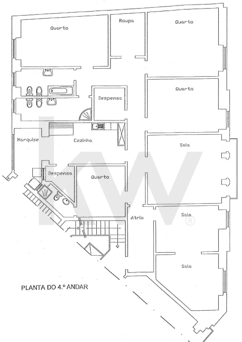 Apartamento T5 para Venda em Areeiro