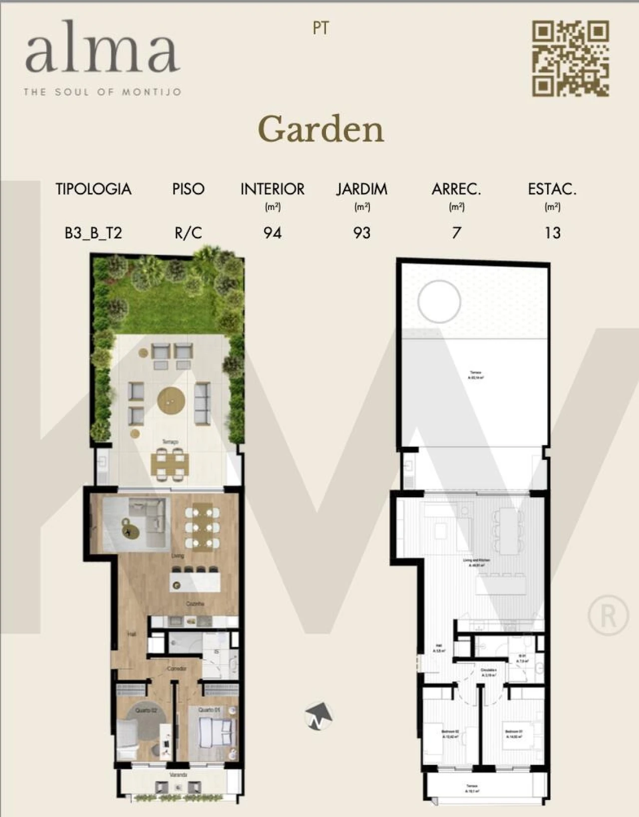 Apartamento T2 para Venda em Montijo e Afonsoeiro Foto 13