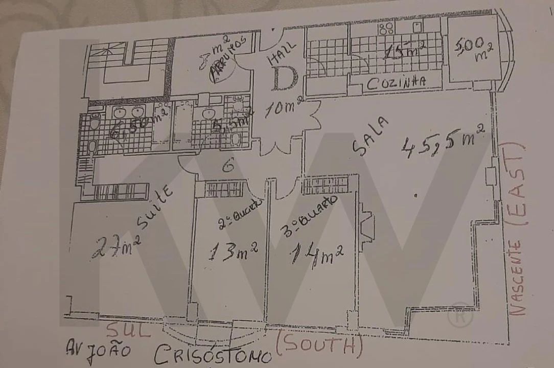 Apartamento T3 para Arrendamento em Avenidas Novas Foto 50