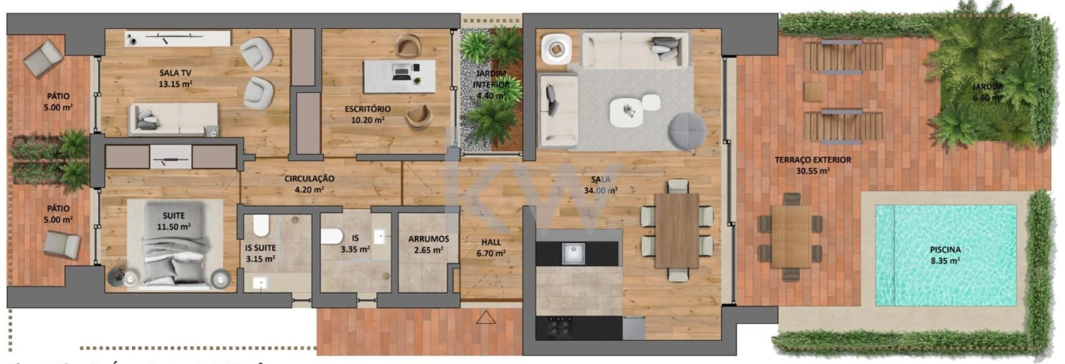 Apartamento T2 para Venda em Porto Covo Foto 11