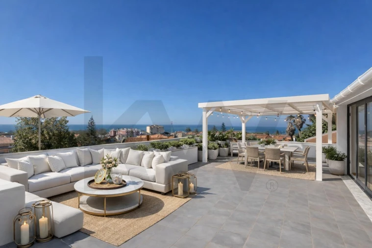 Apartamento T3 para Venda em Carcavelos e Parede Foto 55
