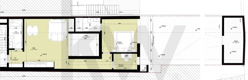 Apartamento T1 para Venda em Bonfim