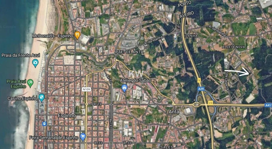 Terreno para Venda em Espinho Foto 5