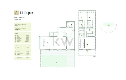 Apartamento T4 para Venda em Algés, Linda-A-Velha e Cruz Quebrada-Dafundo