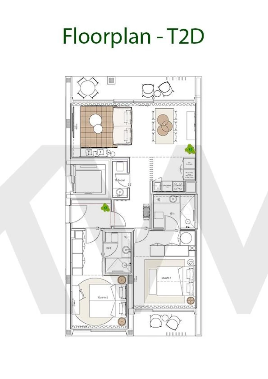 Apartamento T2 para Venda em Altura Foto 28