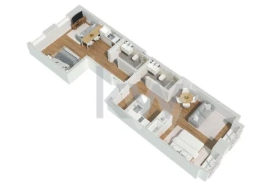 Apartamento T1 para Venda em Santa Marinha e São Pedro da Afurada