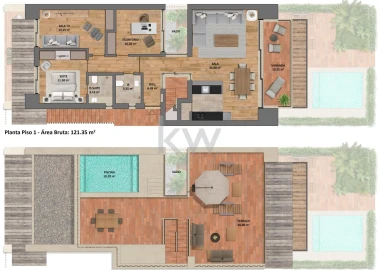 Apartamento T2 para Venda em Porto Covo