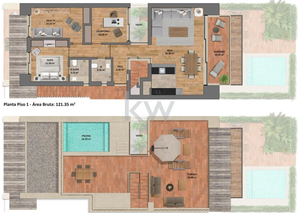 Apartamento T2 para Venda em Porto Covo Foto 10