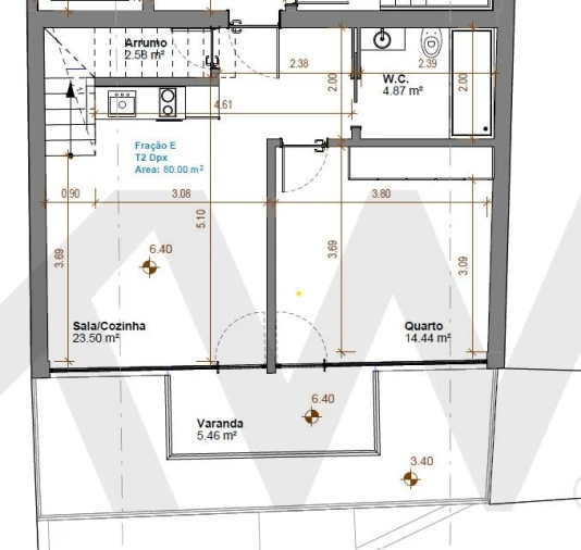 Apartamento T2 para Venda em Requeixo, Nossa Senhora de Fátima e Nariz Foto 8