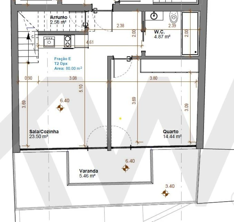 Apartamento T2 para Venda em Requeixo, Nossa Senhora de Fátima e Nariz Foto 8