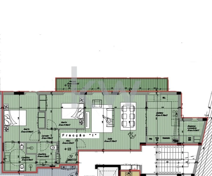 Apartamento T2 para Venda em Arroios Foto 4