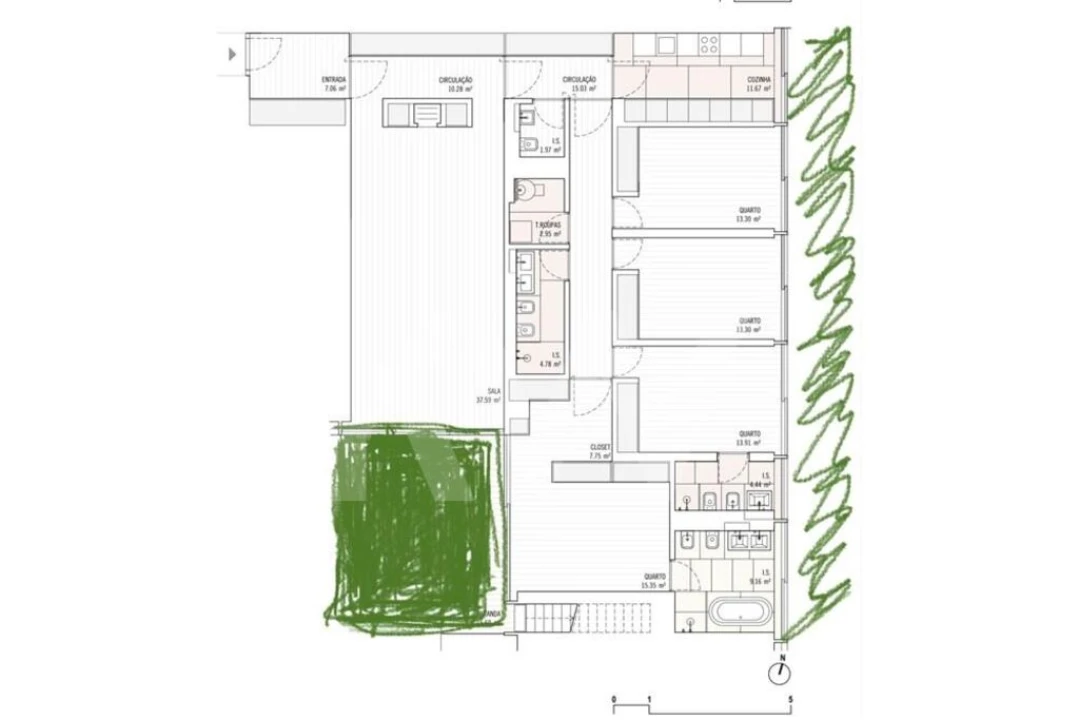 Apartamento T4 para Venda em Estrela Foto 13