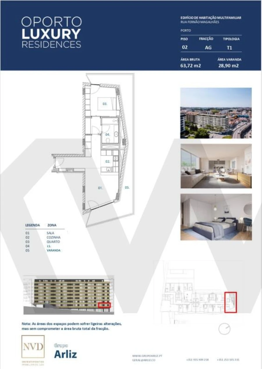 Apartamento T1 para Venda em Paranhos Foto 17