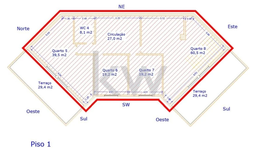 Moradia T8 para Venda em Carvalhal Foto 37