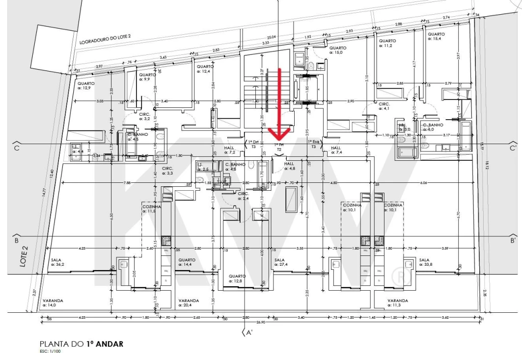 Apartamento T2 para Venda em Sesimbra (Castelo) Foto 11