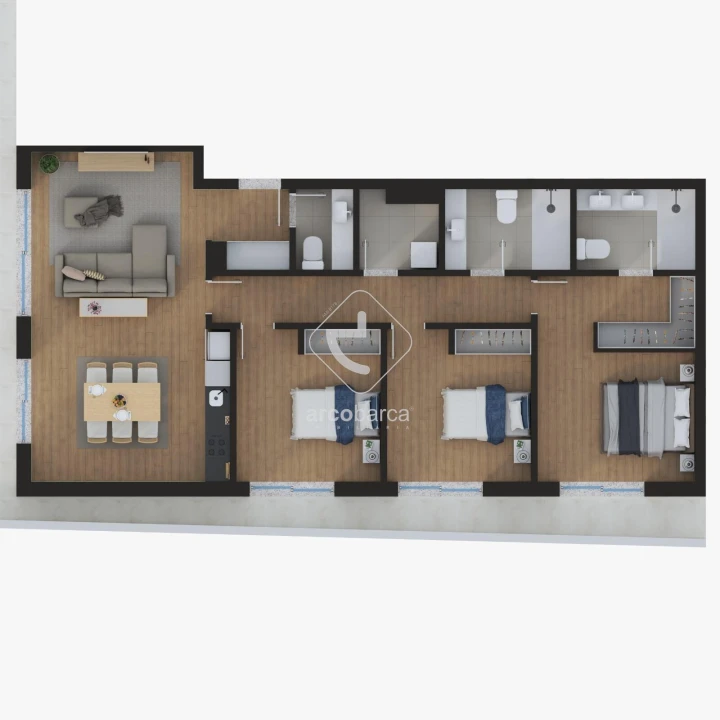 Apartamento T3 para Venda em Valença, Cristelo Covo e Arão Foto 17