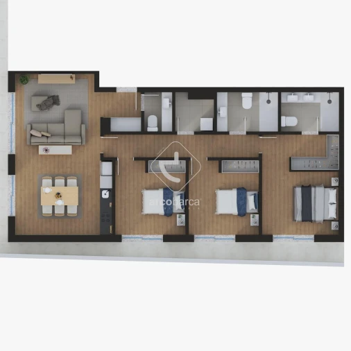 Apartamento T3 para Venda em Valença, Cristelo Covo e Arão Foto 17