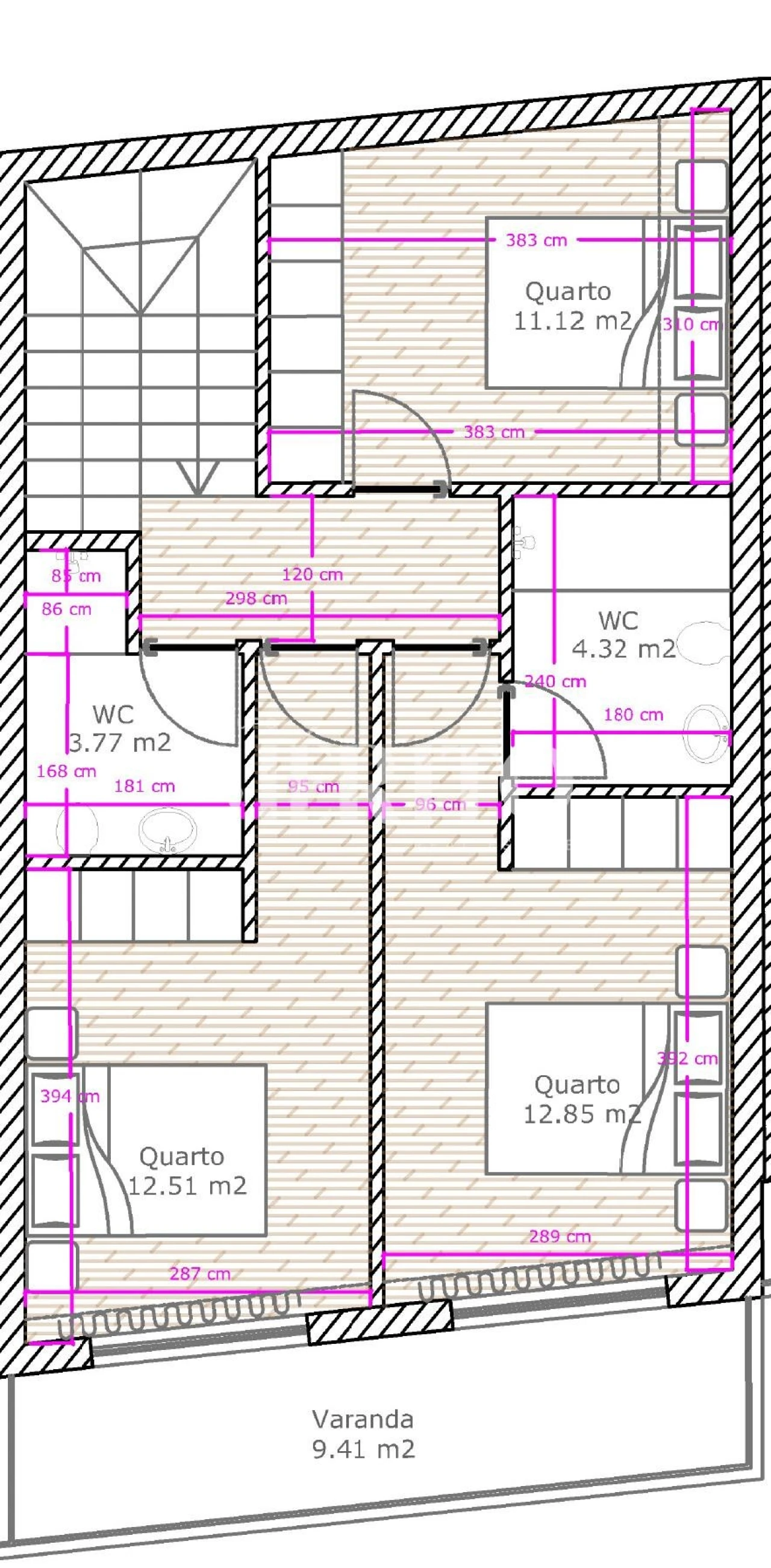 Moradia T3 para Venda em Lamas Foto 12