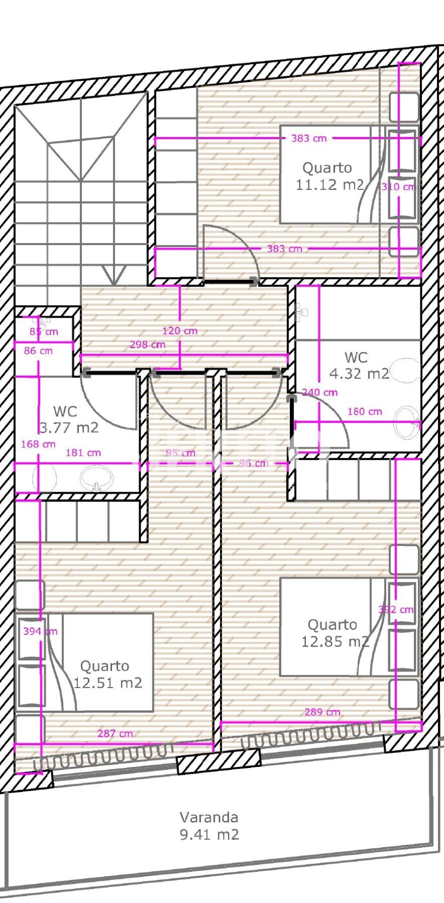 Moradia T3 para Venda em Lamas Foto 12