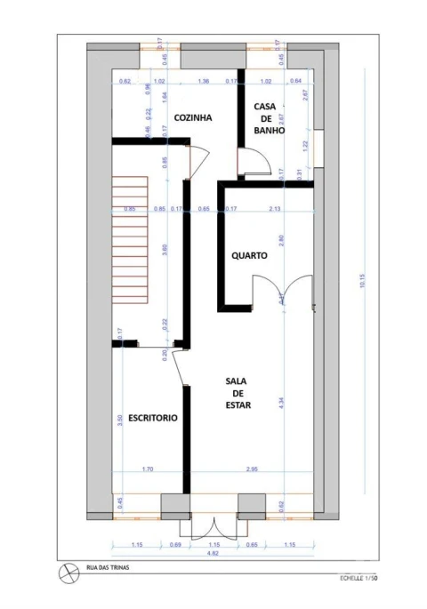 Apartamento T1 para Venda em Estrela