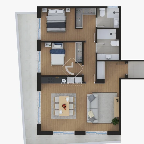 Apartamento T1 para Venda em Valença, Cristelo Covo e Arão Foto 13