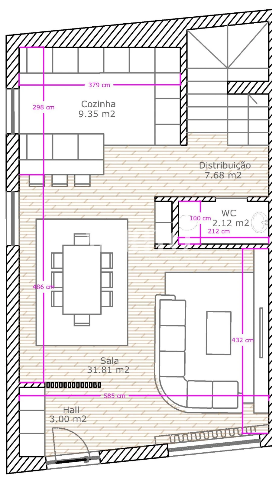 Moradia T3 para Venda em Lamas Foto 17