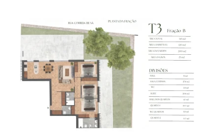 Apartamento T3 para Venda em Lordelo do Ouro e Massarelos