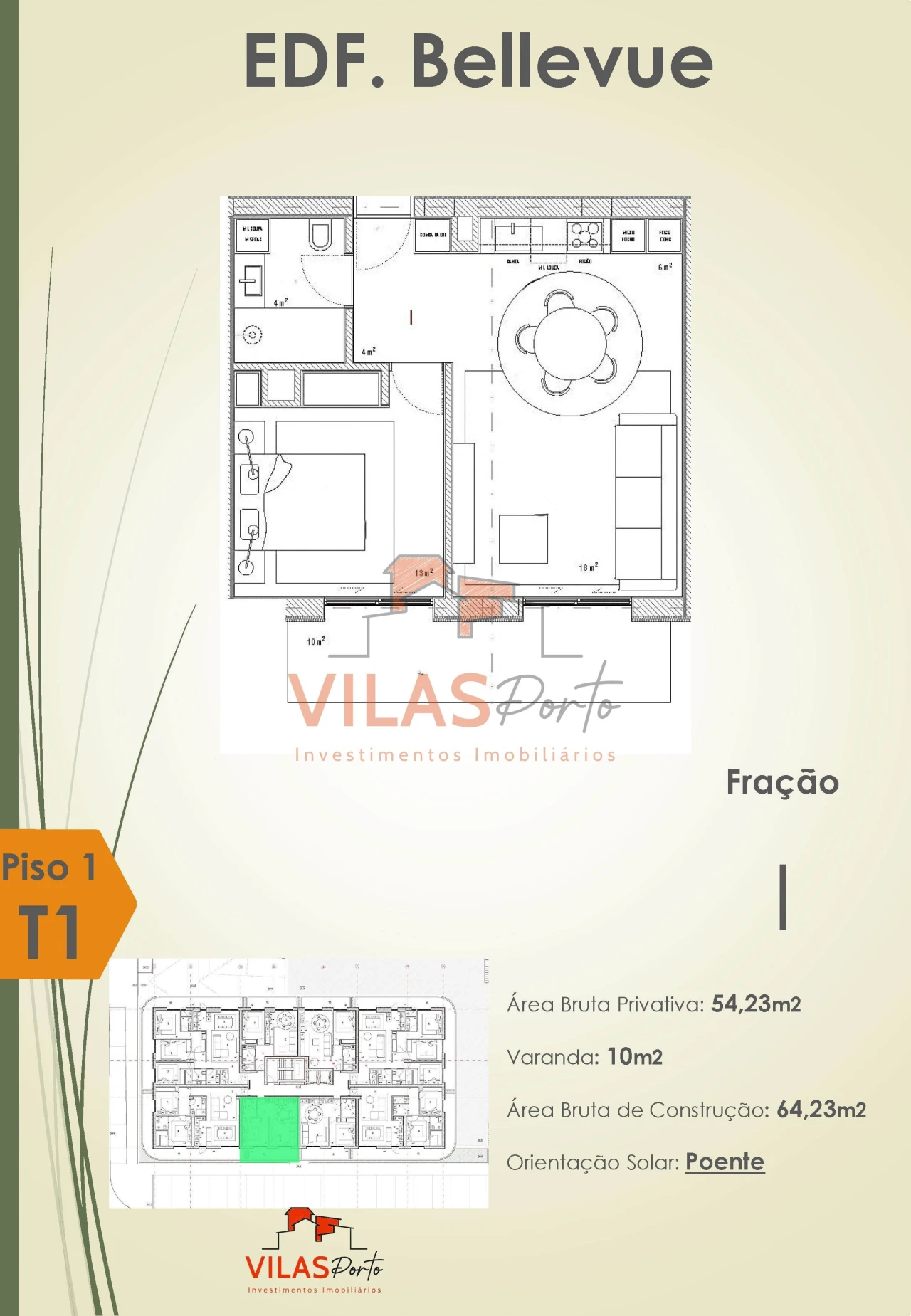 Apartamento T1 para Venda em Meixomil Foto 13