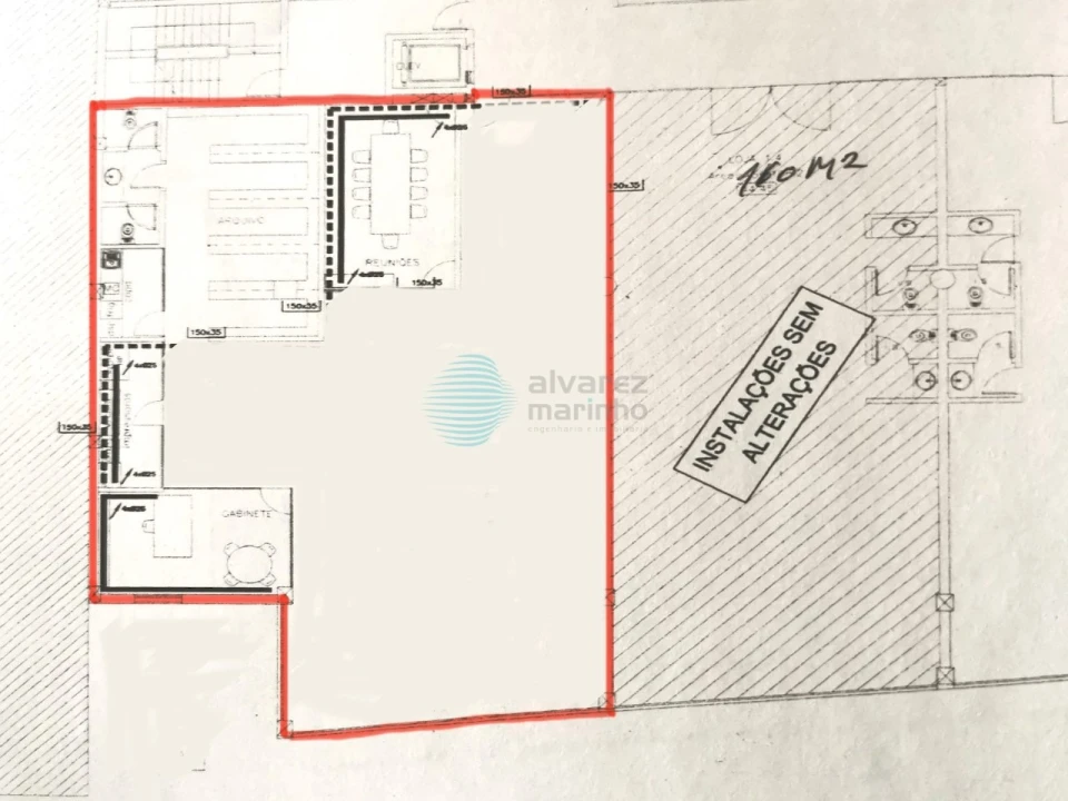 Escritório para Arrendamento em Santa Maria, São Pedro e Matacães Foto 14