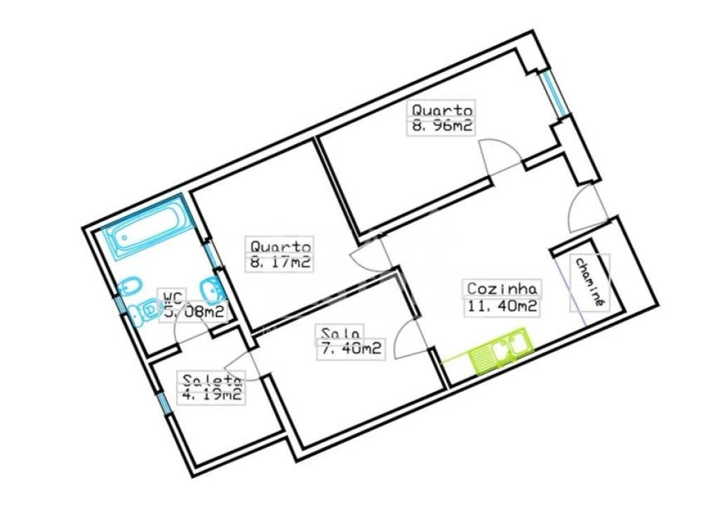 Moradia T2 para Venda em Canha Foto 3