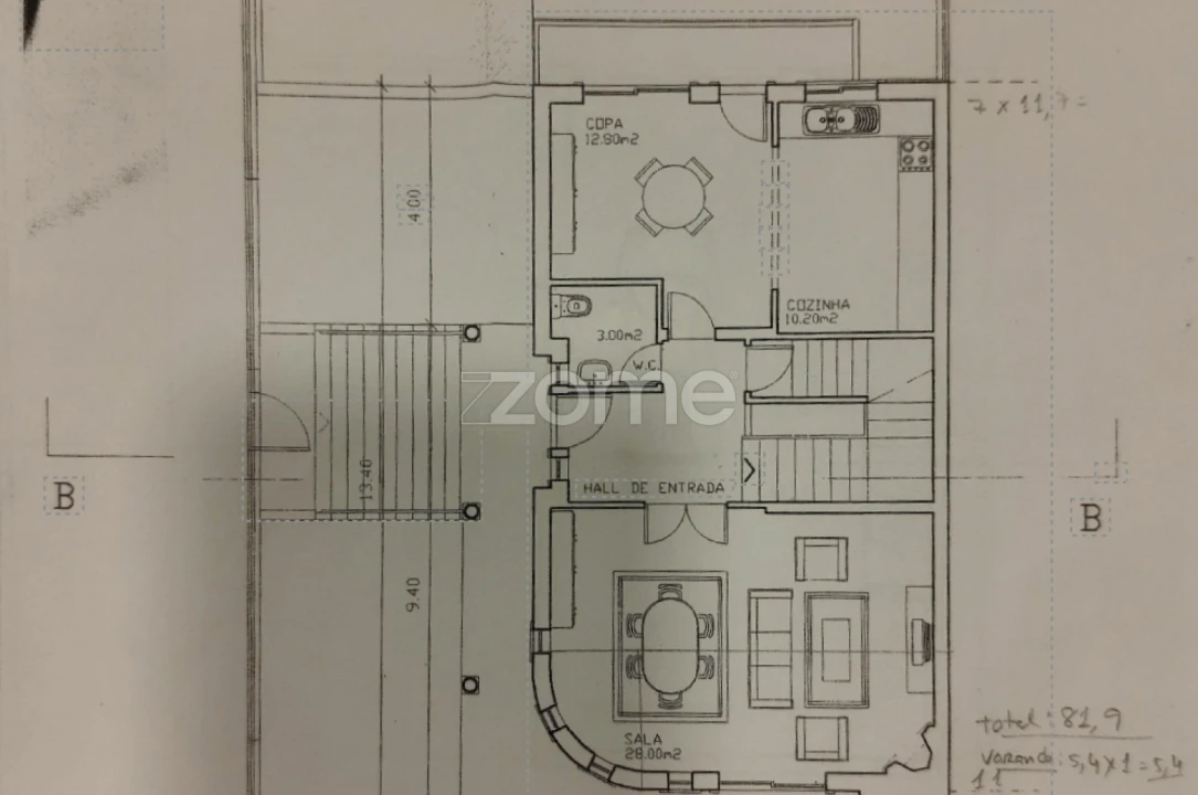 Moradia T3 para Venda em Campo e Sobrado Foto 31