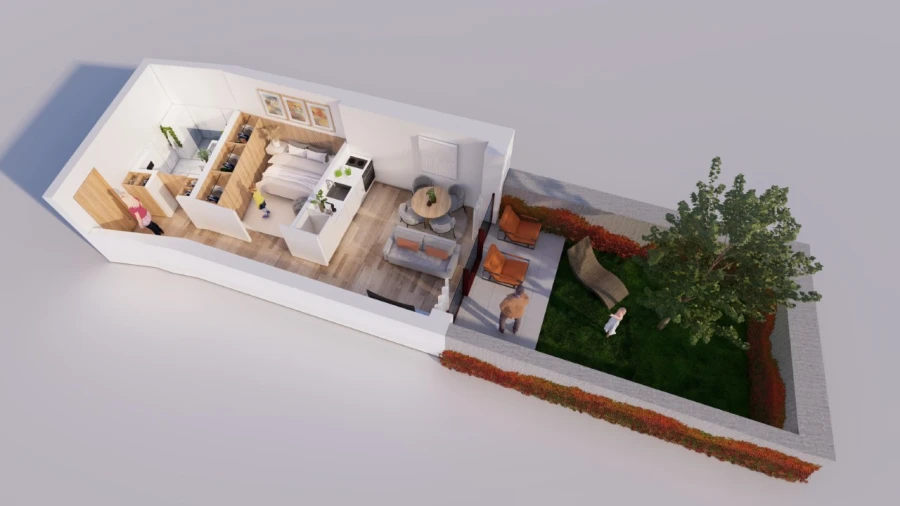 Apartamento para Venda em Bonfim Planta 1