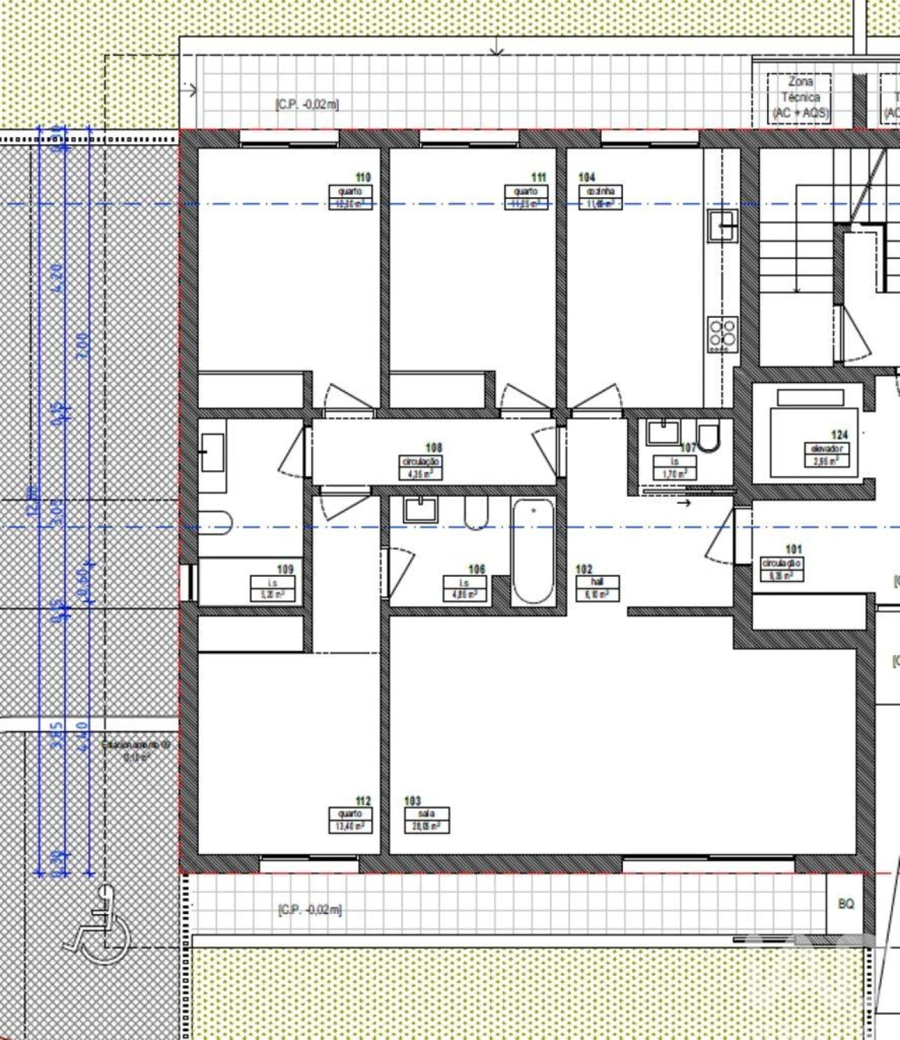 Apartamento T3 para Venda em Mexilhoeira Grande Foto 6