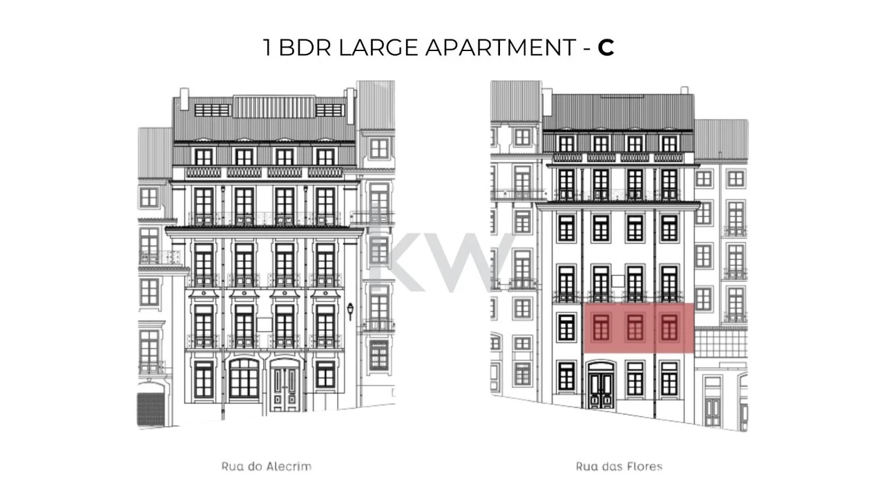 Apartamento T1 para Venda em Misericórdia Foto 7