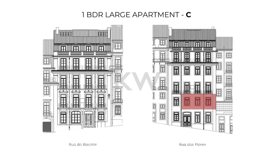 Apartamento T1 para Venda em Misericórdia Foto 7