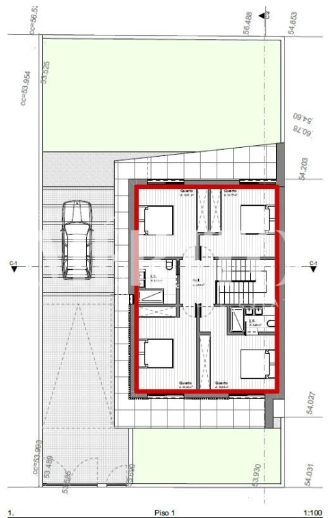 Moradia T4 para Venda em Palmeira