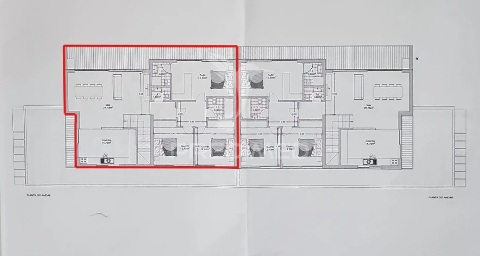 Apartamento T3 para Venda em Água Longa Foto 7
