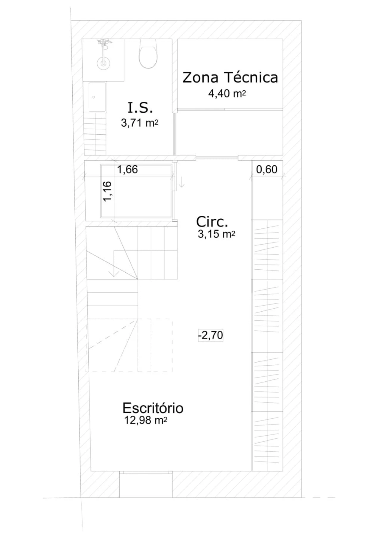 Moradia T3 para Arrendamento em Campolide Foto 38
