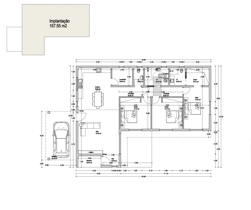Moradia T3 para Venda em Cela Foto 24