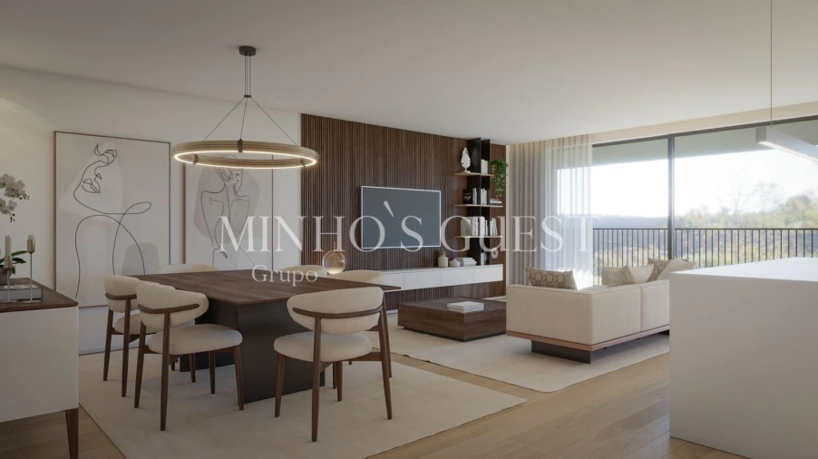 Apartamento T2 para Venda em Nogueira, Fraião e Lamaçães Foto 3