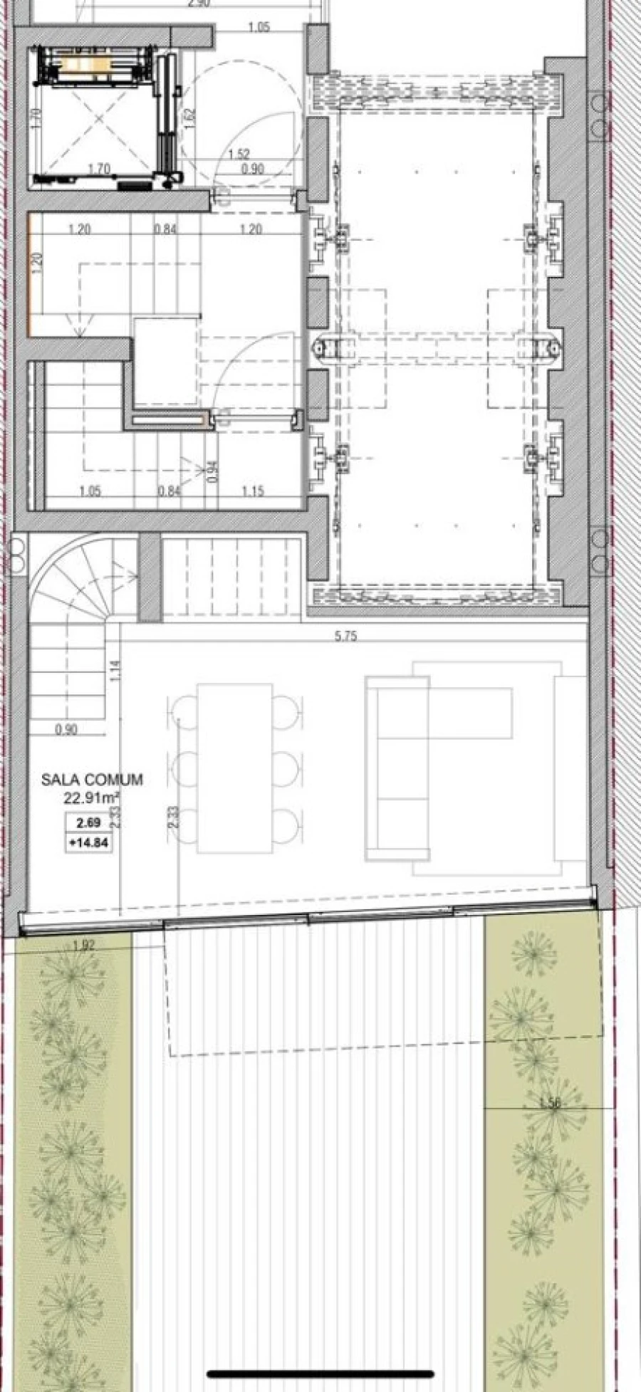 Apartamento T3 para Venda em Aldoar, Foz do Douro e Nevogilde Planta 2