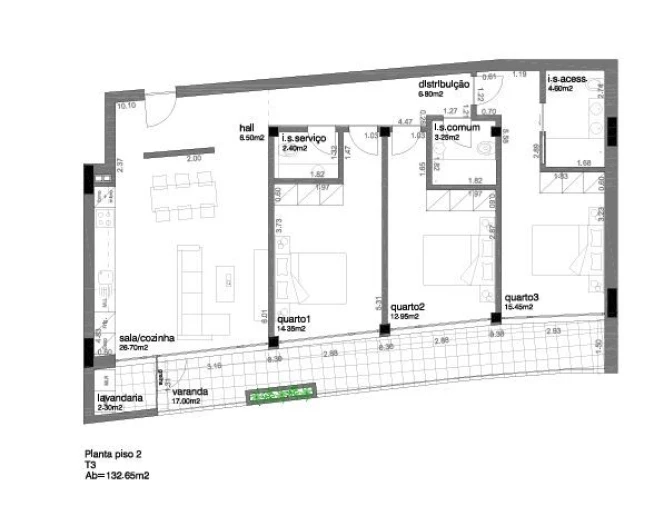 Apartamento T3 para Venda em Aradas Foto 16