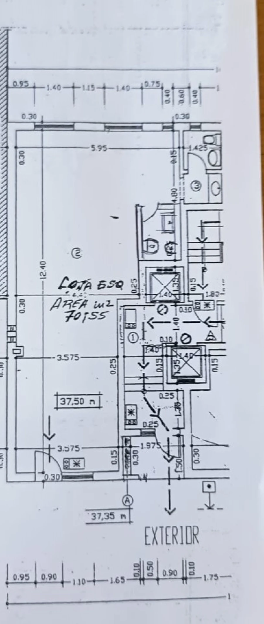 Escritório para Arrendamento em Faro (Sé e São Pedro) Planta 1