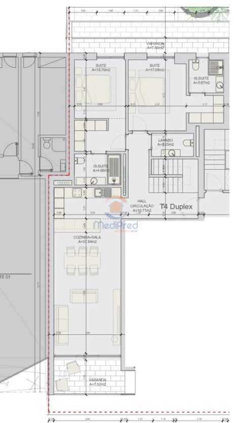 Apartamento T4 para Venda em Loures