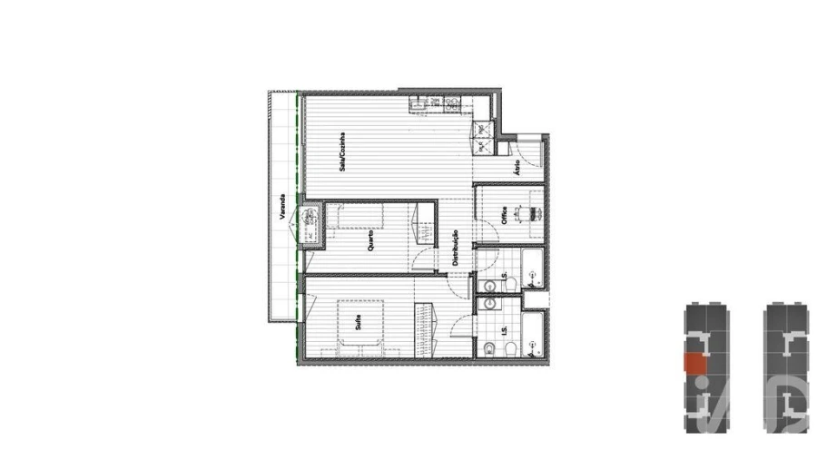 Apartamento T2 para Venda em Oliveira do Douro Foto 7