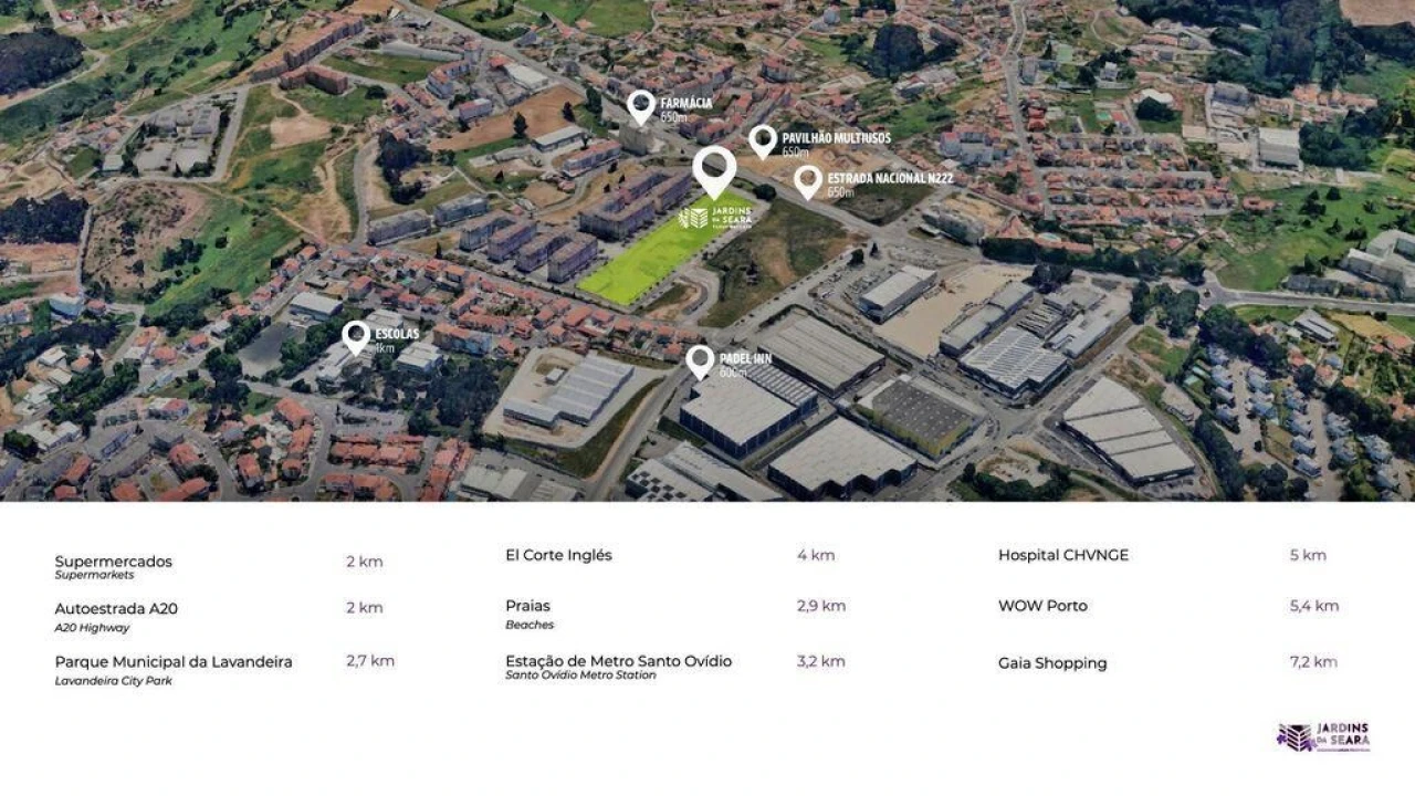 Apartamento T2 para Venda em Oliveira do Douro Foto 9